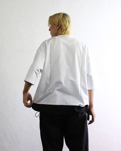 コムデギャルソンオム 24SS 異素材切り替えTシャツ style 2024.5.11