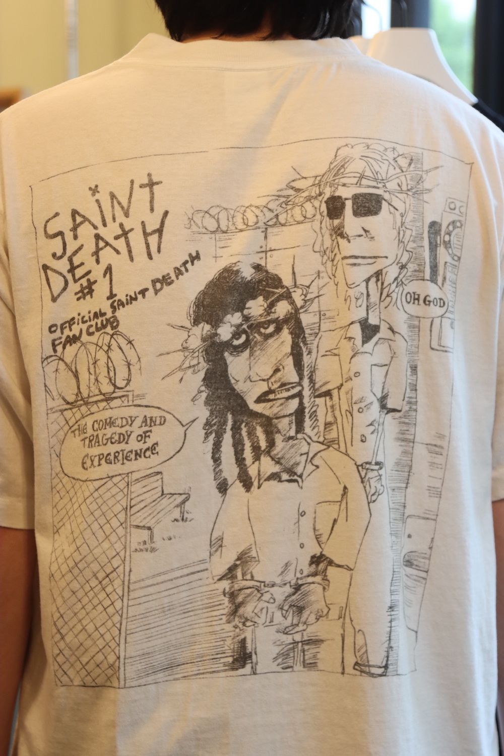 SAINT M×××××× セントマイケル22SS ×DENIM TEARS SAINT DEATH TEE