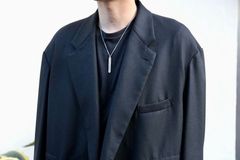YOKE新作WOOL FLANNEL 11XL JACKET COATスタイル.2020.10.2.