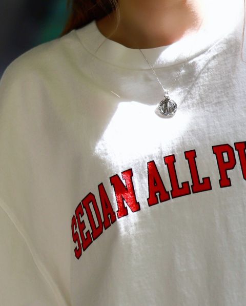 SEDAN ALL-PURPOSE 新作Arch Logo L/S Tee style.2023.7.29