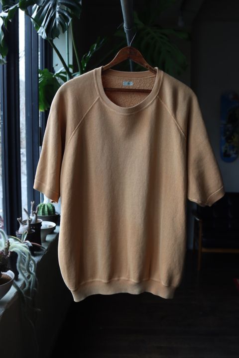 アプレッセ23SS S/S Vintage Sweatshirt(23SAP-05-05K)YELLOW