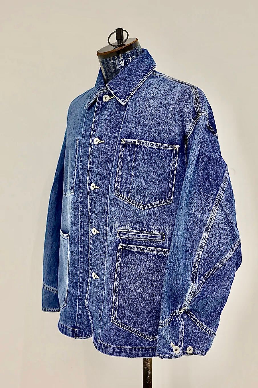 フレッシュサービス CORPORATE DENIM ENGINEER JACKET (FSC263-30152FB)DARK WASH