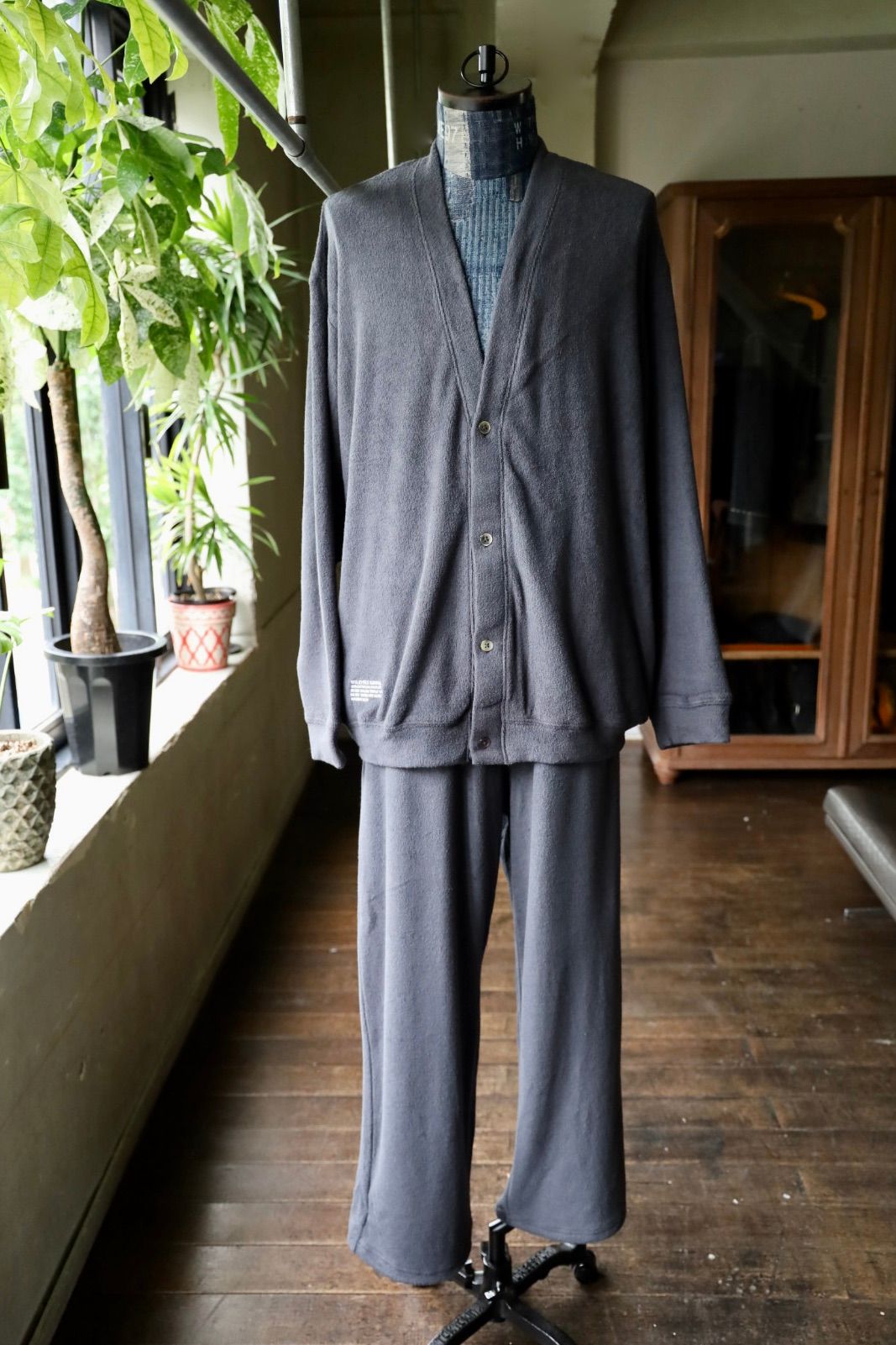 ReFresh!Service. “UTILITY PILE CARDIGAN SET-UP”(GRAY)☆9月27日(土)発売！