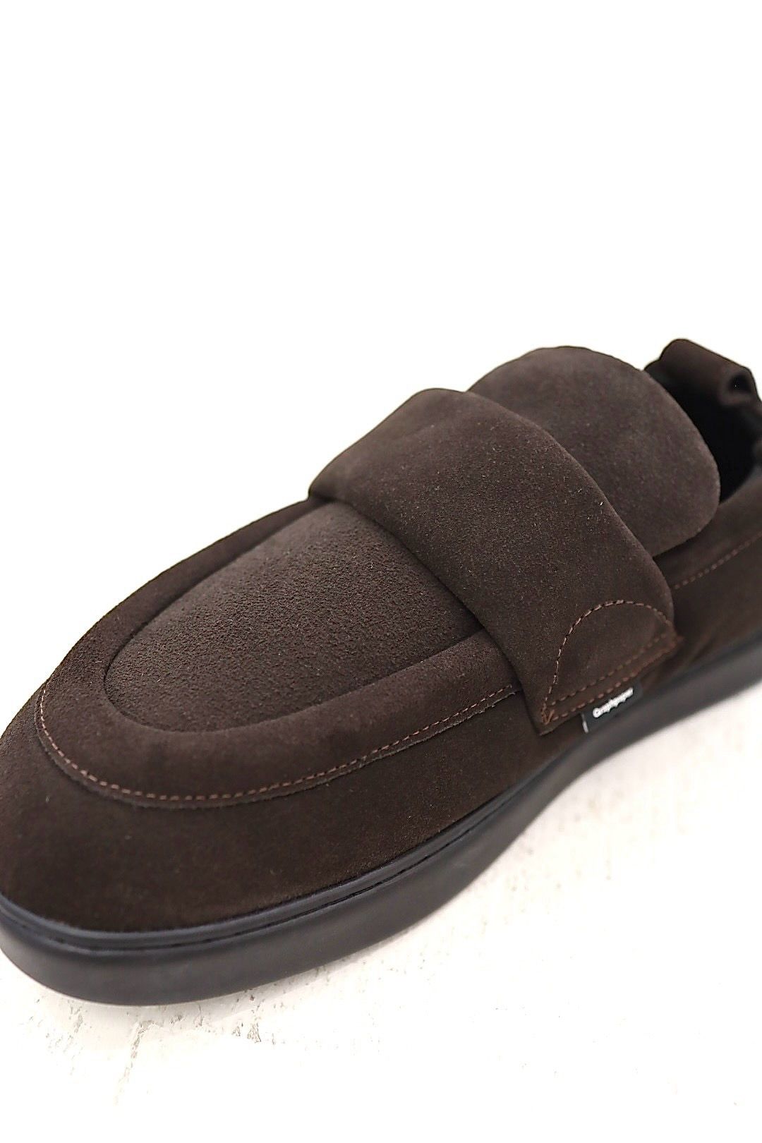 グラフペーパー foot the coacher for GP SUEDE SOFT-PAD LOAFER(GM263-90699)BROWN☆10月10日(土)発売！