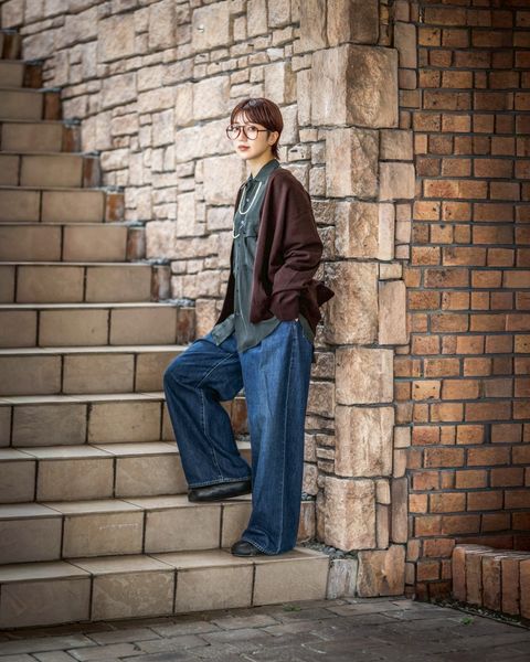 YOKE FINE GAUGE CARDIGAN STYLE.2025.09.22