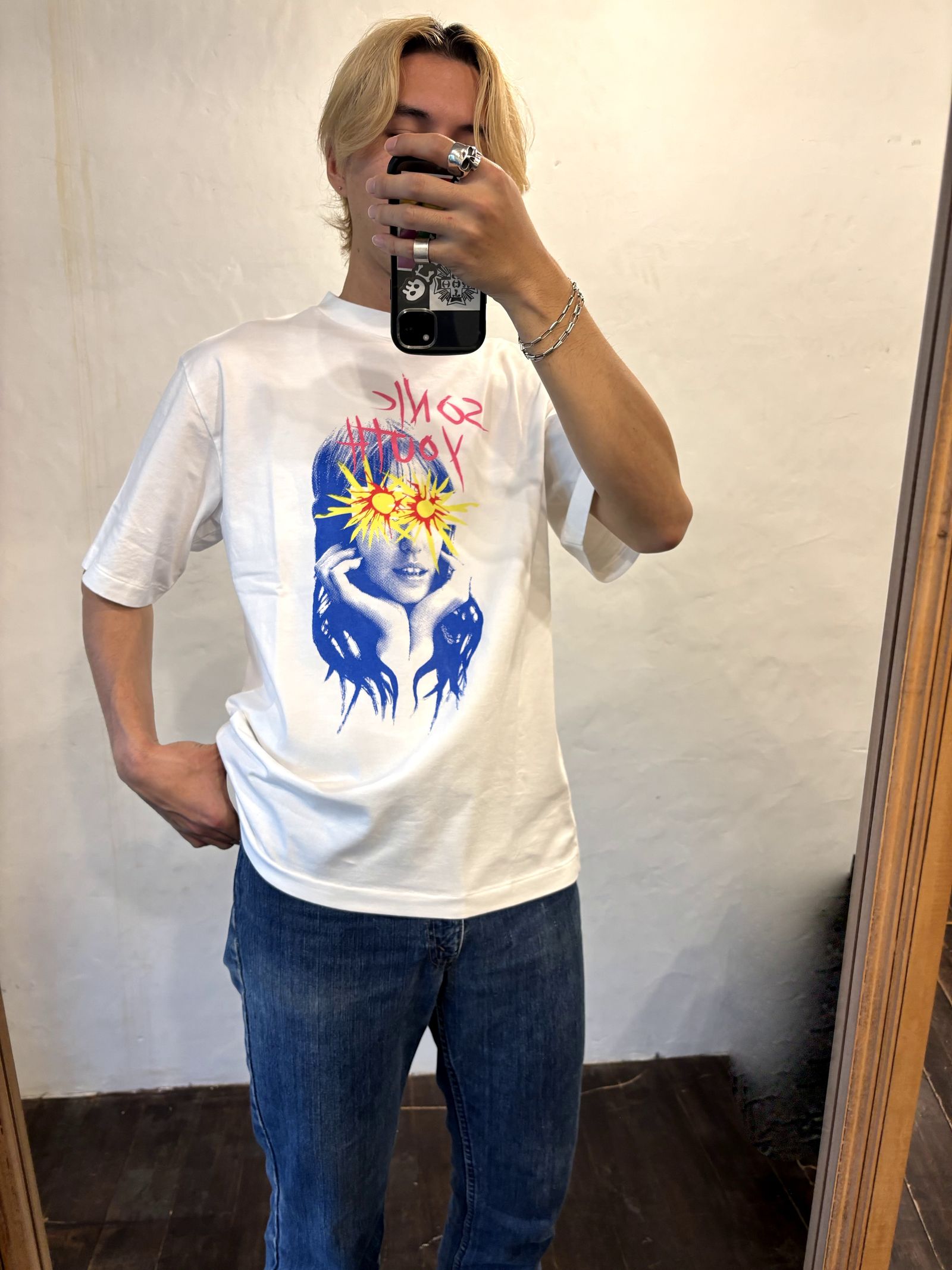 blurhmsROOTSTOCK 24SS 新作Echo Print Tee STANDARD style 2024.4.12