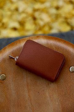エンダースキーマ 財布 round zip case(wt-rc-rzc)brown