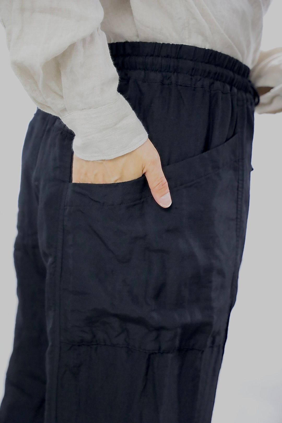 COMME des GARCONS HOMME 26SS リネンギャバ製品染3Bジャケットスタイル