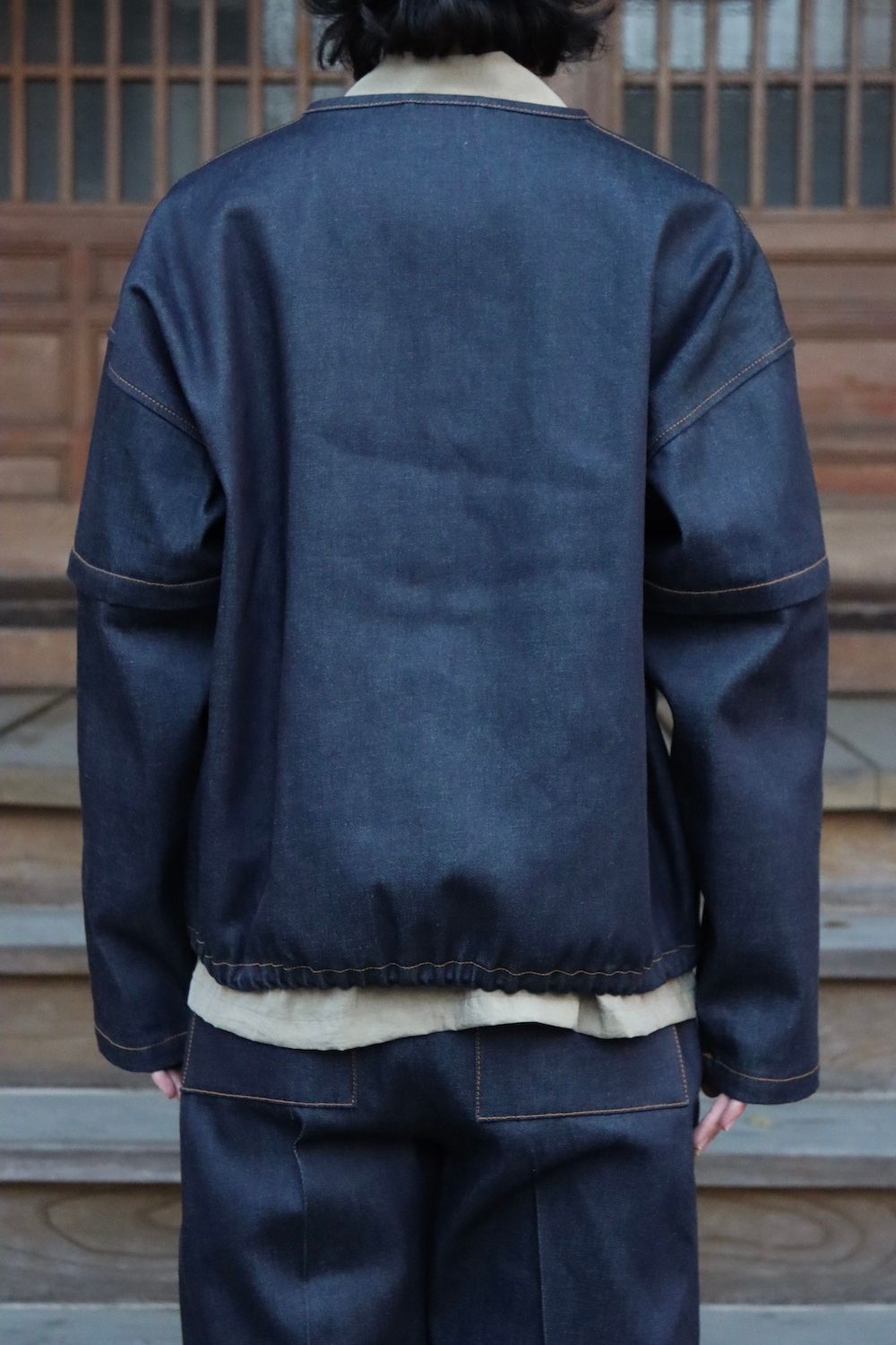 SEEALL ZIP PULLOVER JACKET,DOUBLE WAIST BELT PANTS set up SEEALL ZIP PULLOVER JACKET,DOUBLE WAIST BELT PANTS set up