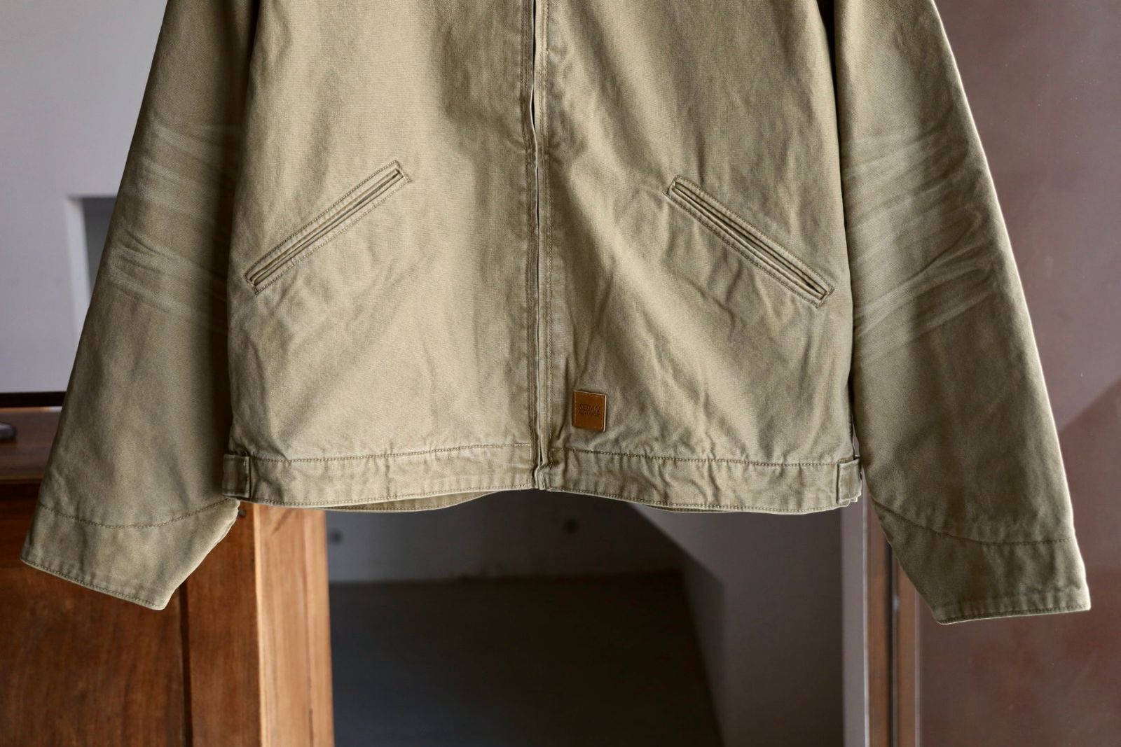 セダンオールパーパス FW25 Vintage Washed Cotton Duck Jacket(SD25F-JK02)Khaki☆9月6日(土)発売！