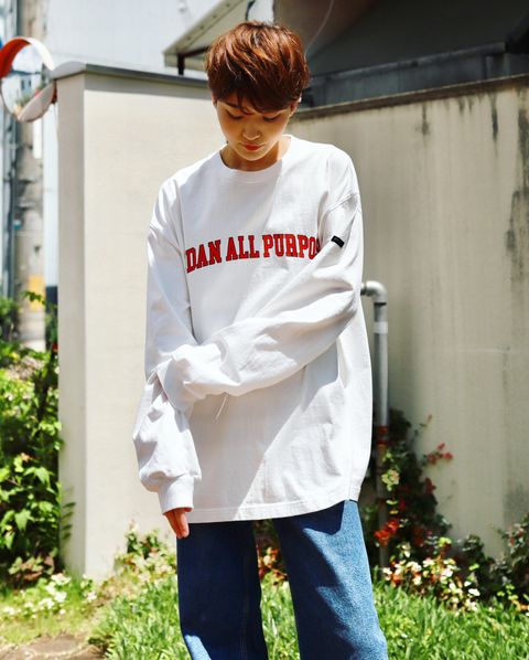 SEDAN ALL-PURPOSE 新作Arch Logo L/S Tee style.2023.7.28