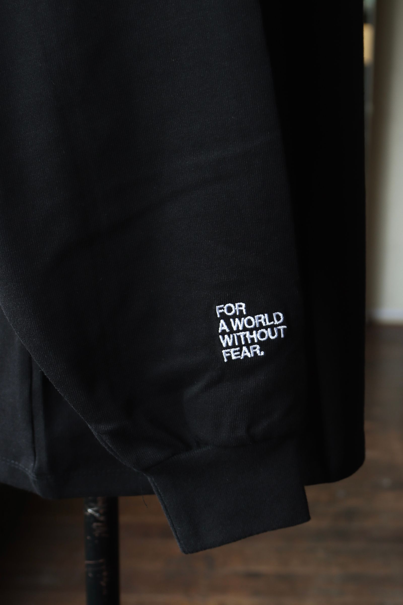 FreshService ブラック スウェット M フレッシュサービス/FreshService HEAVY OZ HALF ZIP PULLOVER