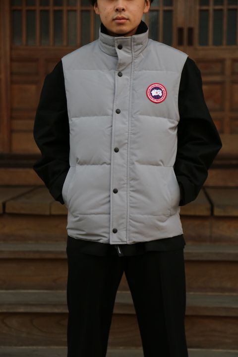CANADA GOOSE GARSON VEST"Gray" style 2020.12.23.