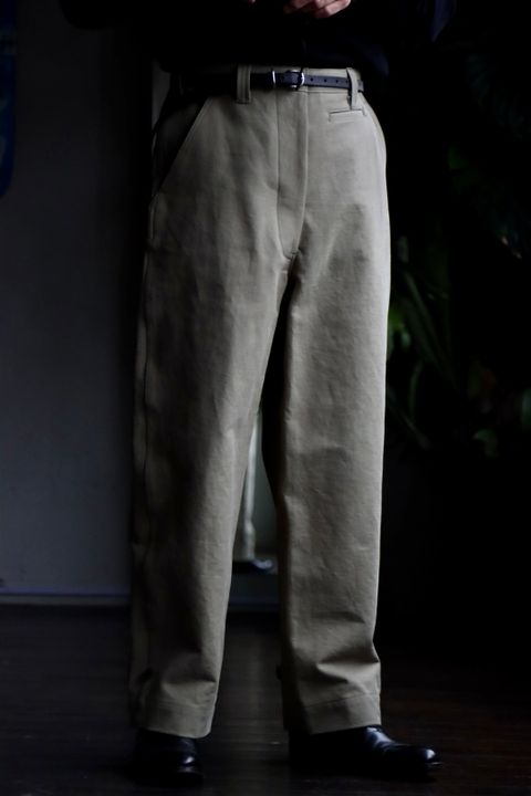 A.PRESSE アプレッセ23SS Motorcycle Trousersスタイル