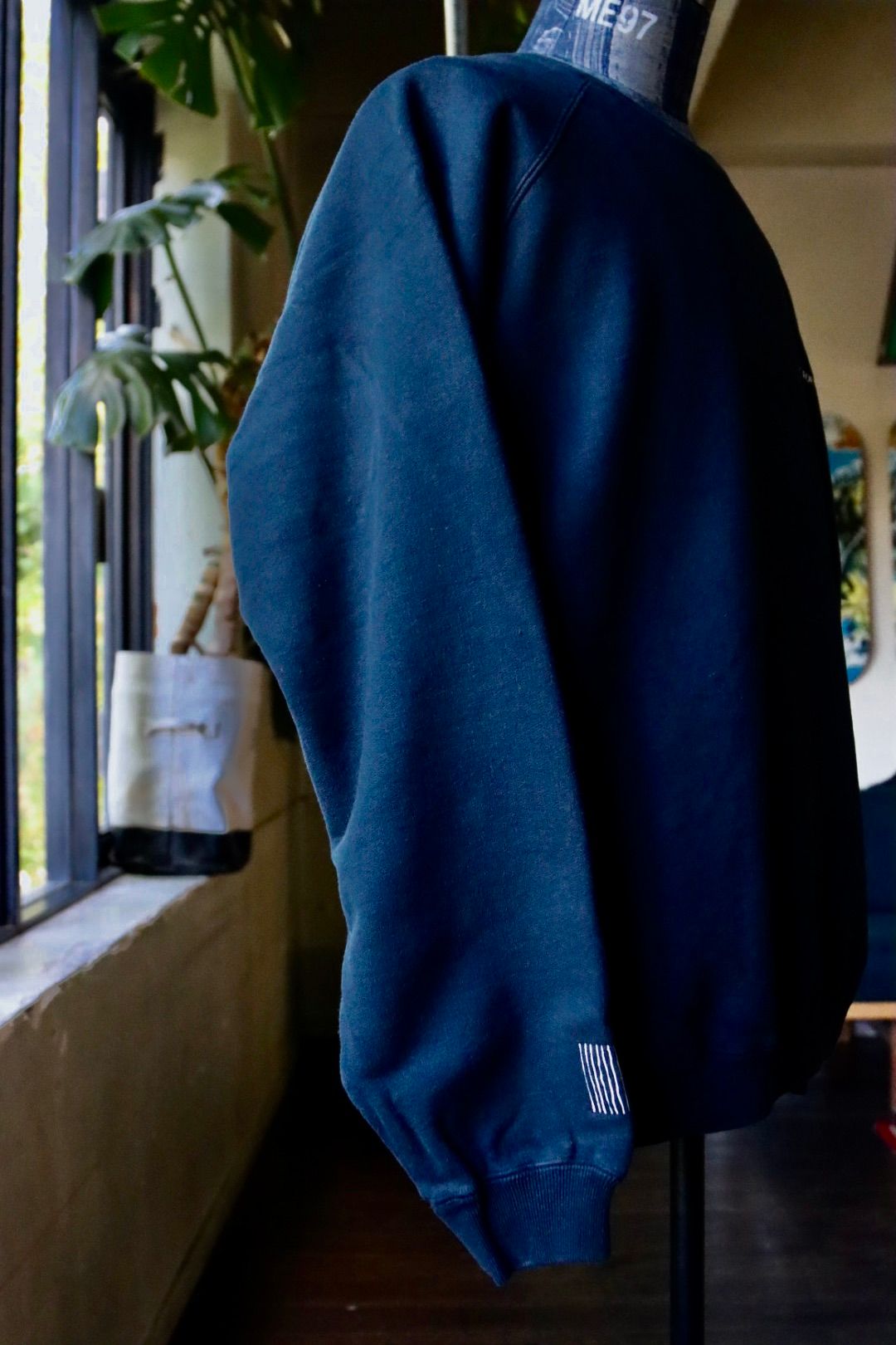 S.F.C 23FW SFC RAGLAN CREW(SFCFW23CS03)D Navy