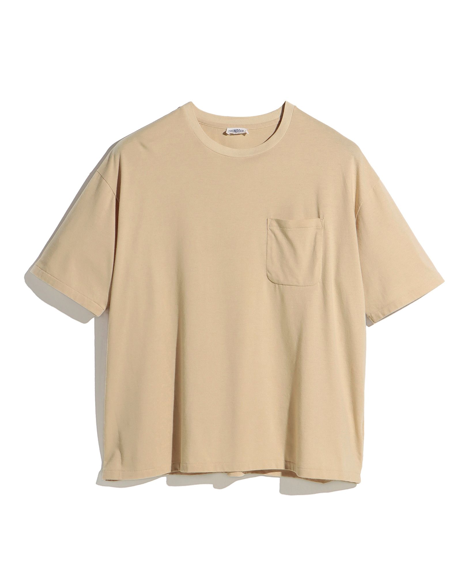 ファウンダ 25SS POCKET T SHIRT(015FD251017)BEIGE