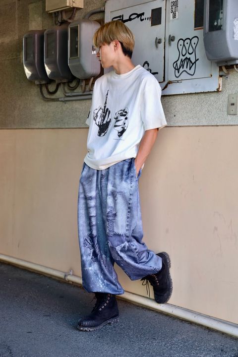 TALKING ABOUT THE ABSTRACTION USED PROCESSING TEE スタイル