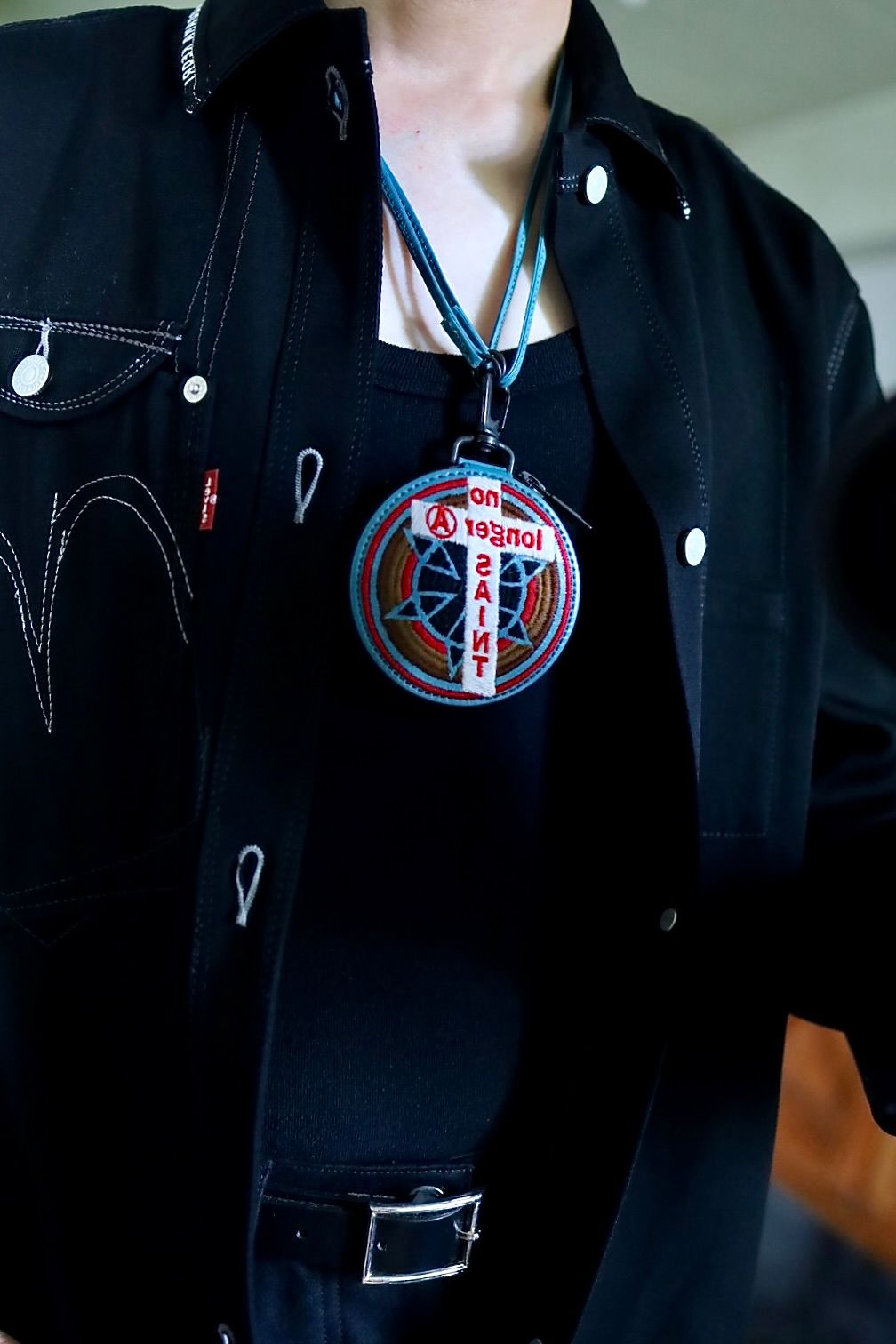 セントマイケル 26AW CROSS BKM_COIN CASE(SM-MK1-0000-C58)MULTI