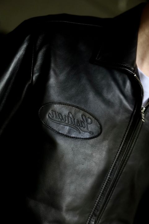 LASTMAN 24AW ラストマン大久保篤志 LEATHER DRIZZLER JACKETスタイル2024.10.25.