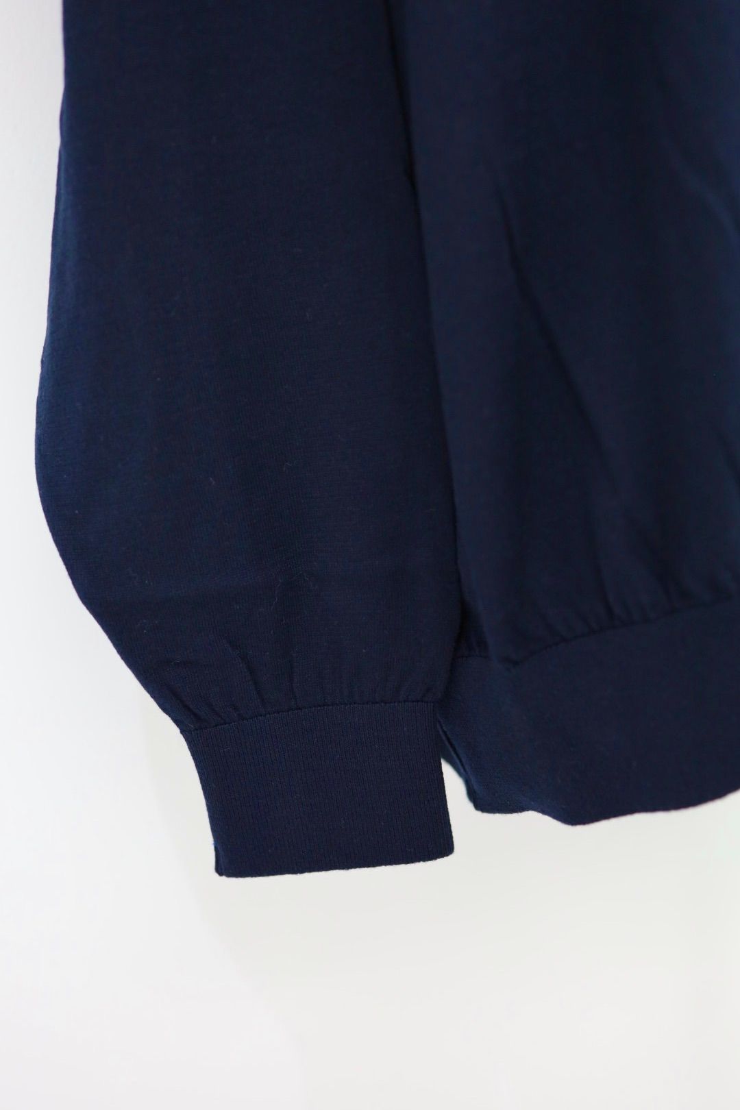 S.F.C 26SS エスエフシー BIG LS COTTON KNIT TEE(SFCSS26KN02)Navy☆2月28日(土)発売！