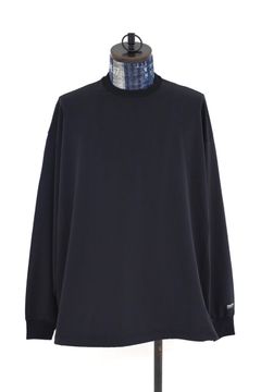 グラフペーパー PERTEX® EQUILIBRIUM L/S Crew Neck Pullover(GM263-70260)BLACK☆8月15日(土)発売！