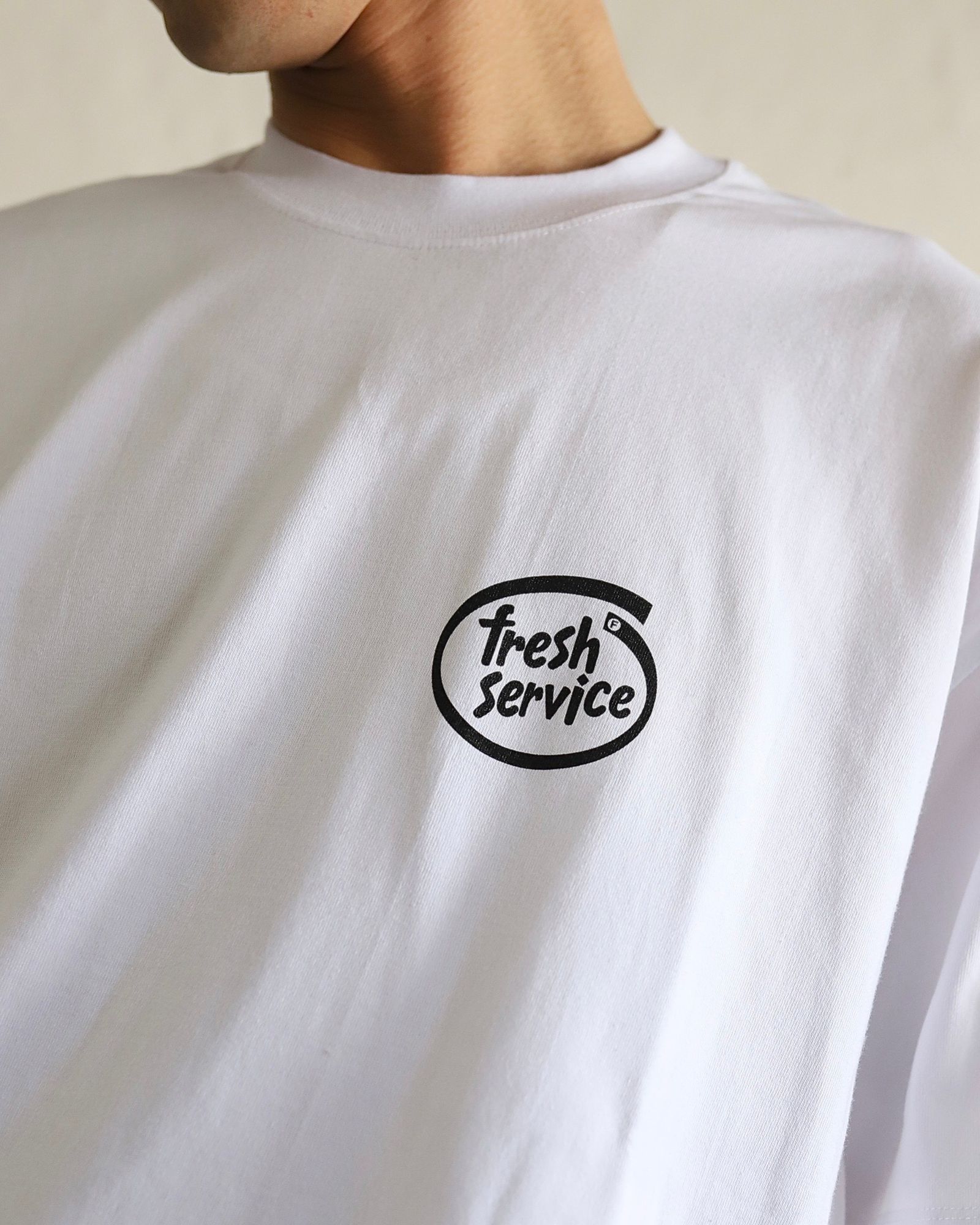 フレッシュサービス 24SS CORPORATE PRINTED S/S TEE "FS inside style 2024.3.29