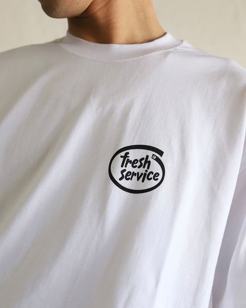フレッシュサービス 24SS CORPORATE PRINTED S/S TEE "FS inside style 2024.3.29