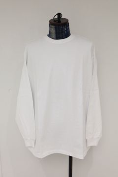 グラフペーパー  L/S Oversized Tee(GU261-70113B)WHITE☆3月14日(土)発売！