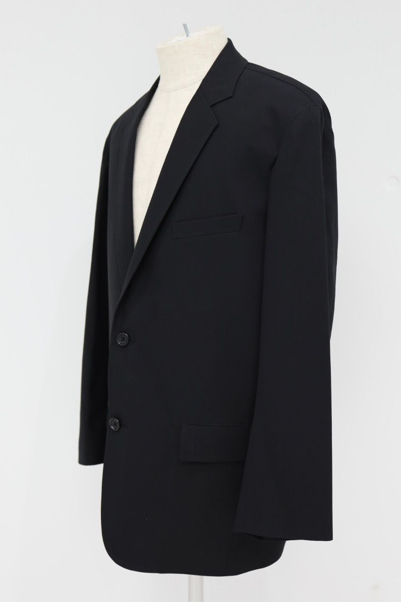 グラフペーパー 26SS Wooly Cotton Twill Single Jacket(GM261-20046B)BLACK☆1月31日(土)発売！
