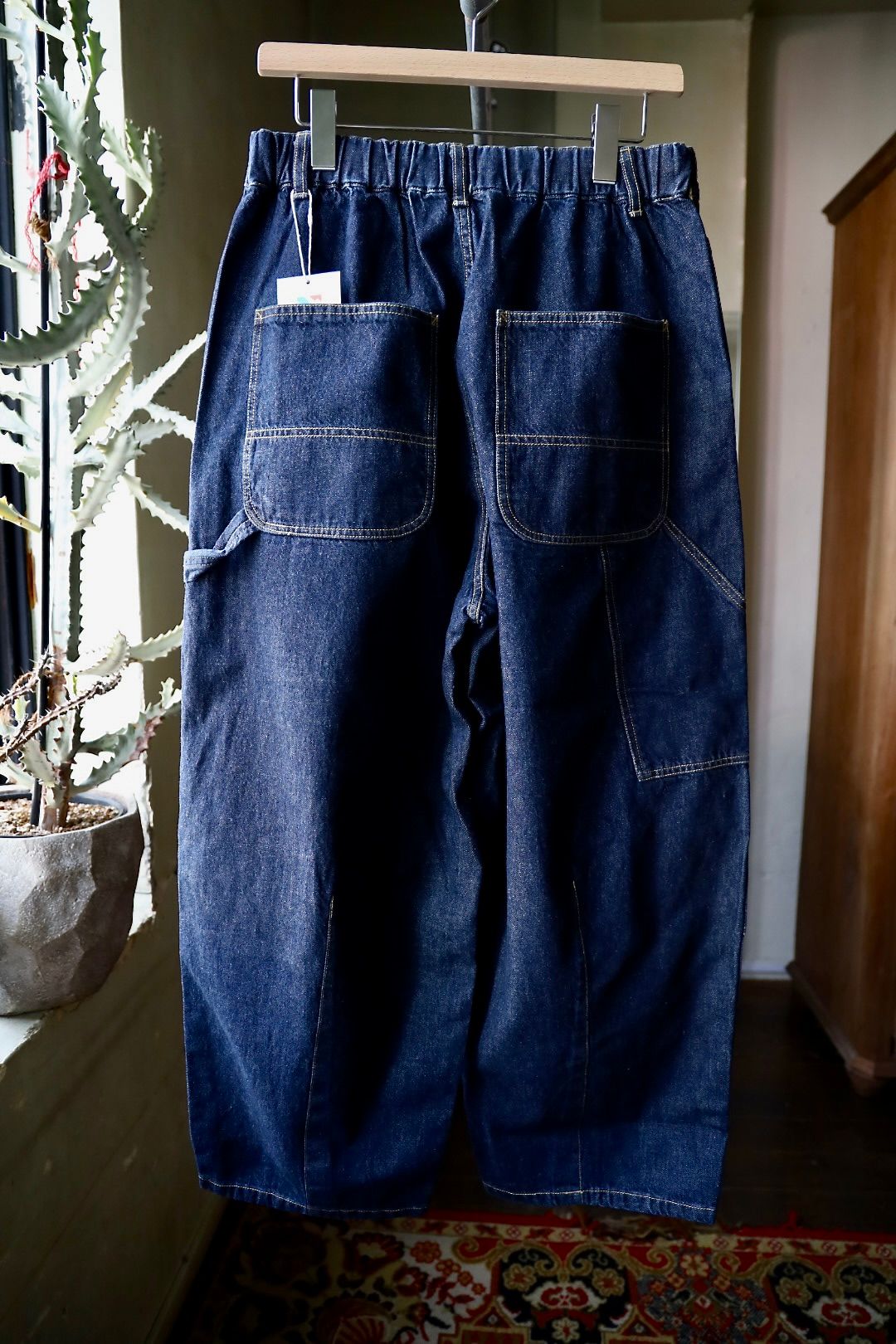 イズネス 26SS Double-Knee Balloon Painter Pants (26SS_12_1008SSBALOONPT01)INDIGO☆新作発売！