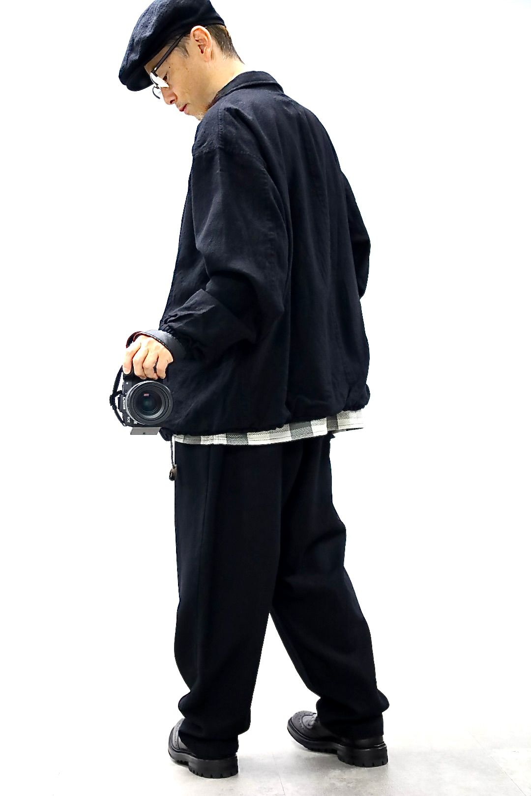COMME des GARCONS HOMME ウールサージ製品縮絨3Bジャケット2025.10.4.