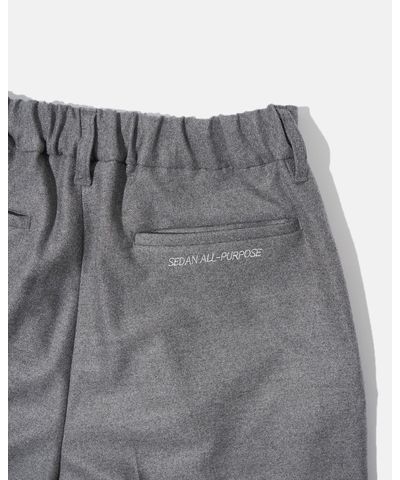セダンオールパーパスFW23 Tech Flannel Wide Slacks (SD23F-PT04)Grey☆10月28日(土)発売！