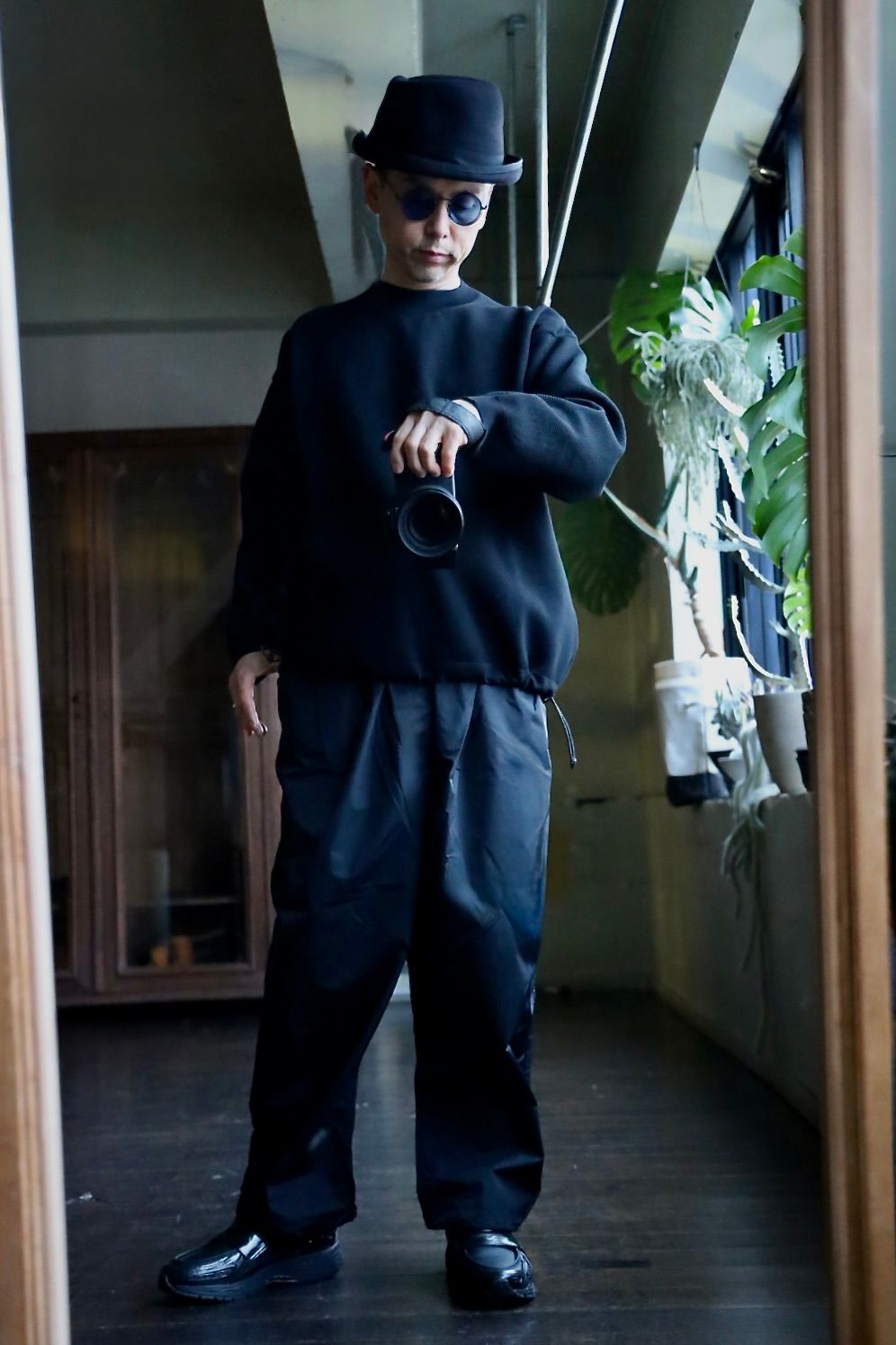 COMME des GARCONS HOMME エステルメッシュニットスタイル2025.2.24.