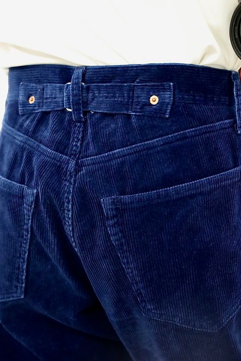 FOUNDOUR CORDUROY JACKET"INDIGO"スタイル.2025.10.12.