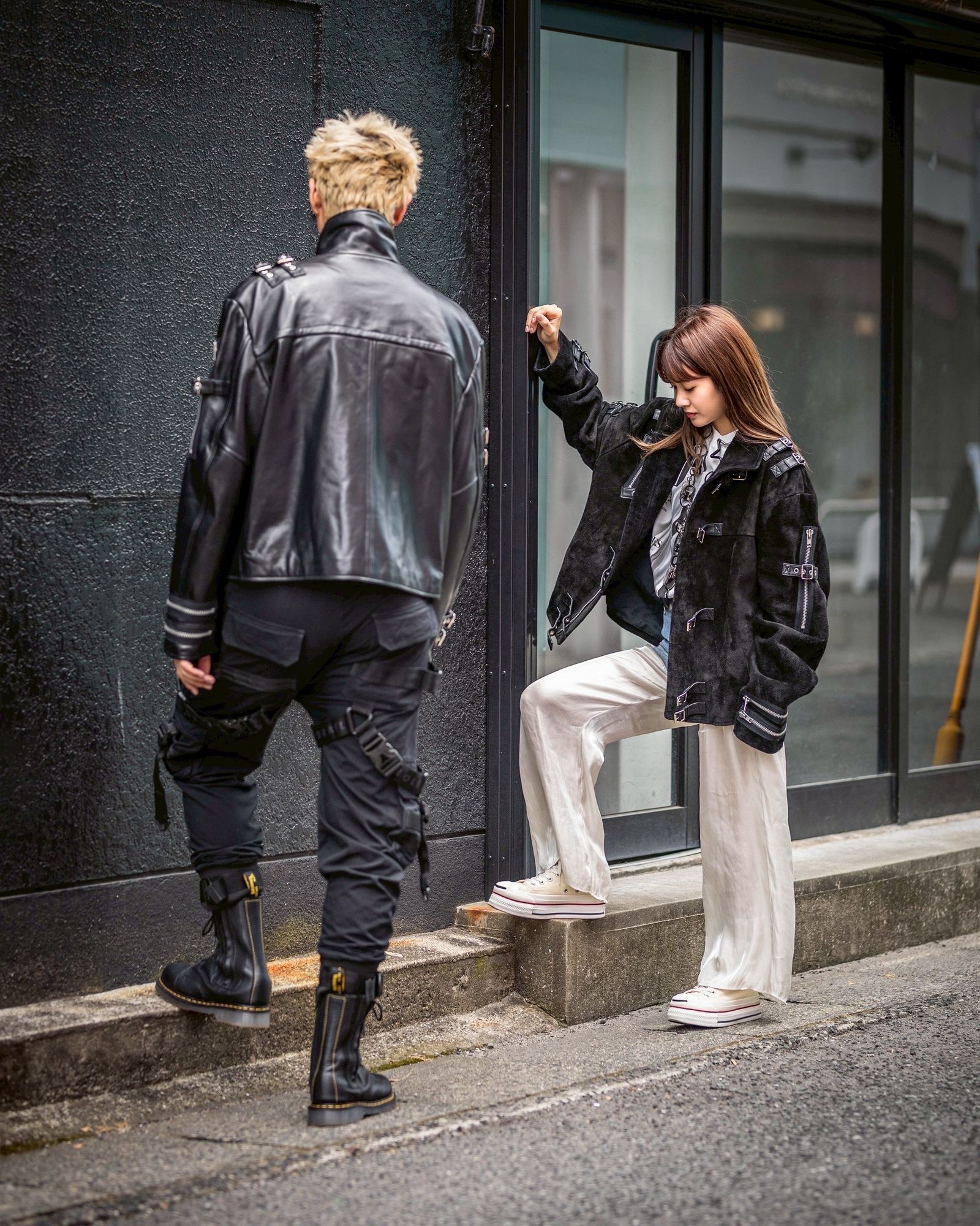 doublet 25AW BUCKLE OVERLOAD LEATHER JACKET(25AW06BL222)BLK SUEDE☆7月12日(土)発売！
