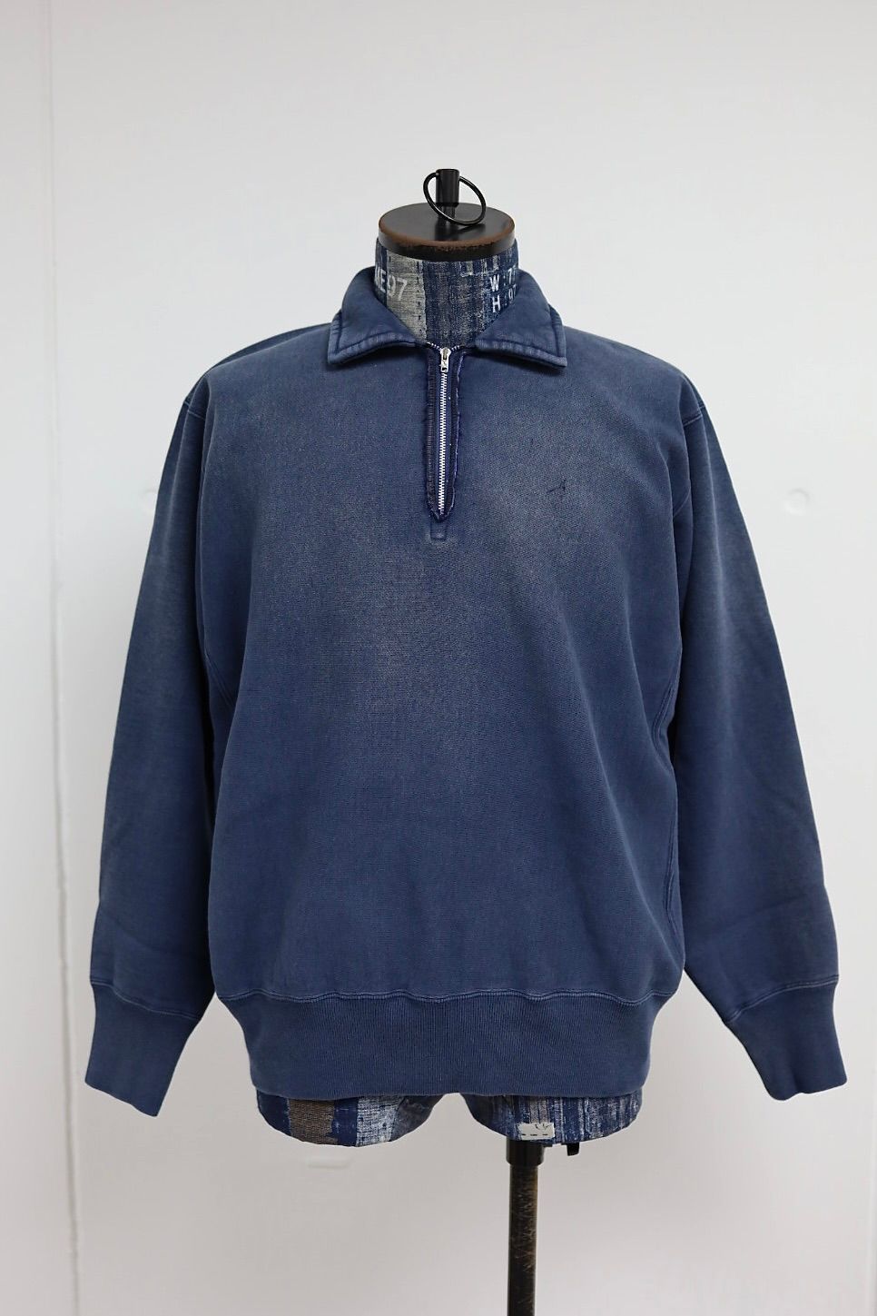 アプレッセ 2026 STYLE1 Vintage Half Zip Sweatshirt(26SAP-05-12)BLUE☆12月27日(土)発売！