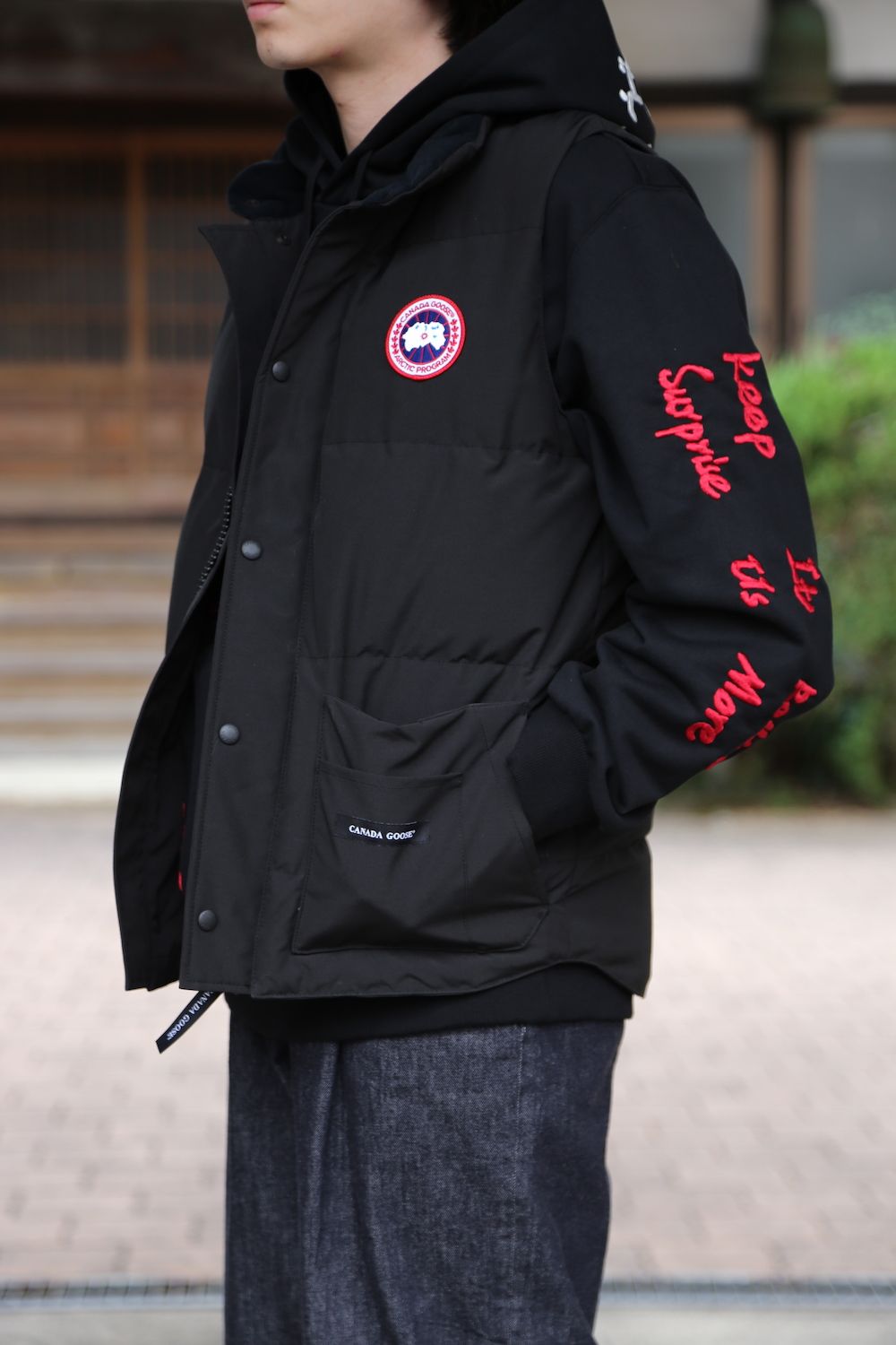カナダグース FREE STYLE CREW VEST style.2020.11.28