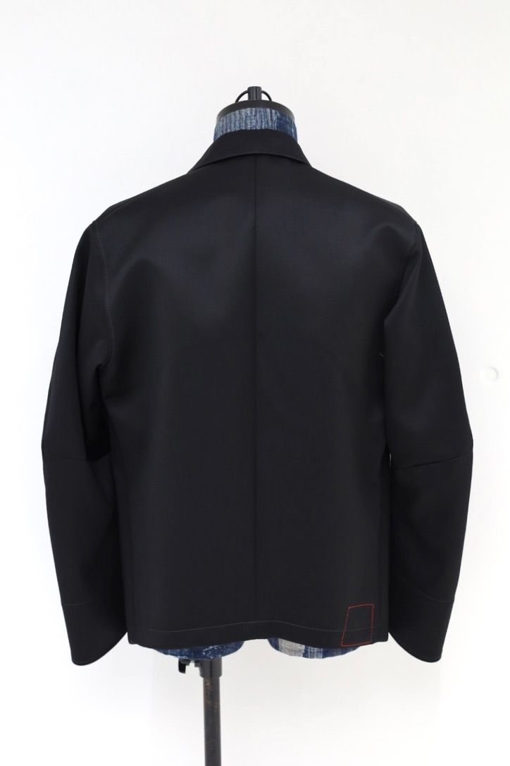 ジュンヤワタナベマン 26FW Levi's Wネーム ウールサージ×キュプラシルクジャケット(WR-J201-051)BLACK☆8月7日(金)発売！