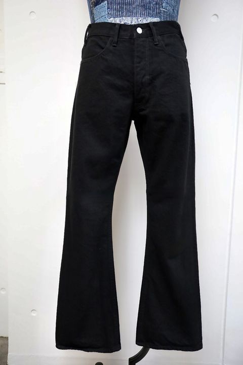 セントマイケル 26SS BLACK DENIM PANTS/FLARE (SM-MK8-0000-078)☆2月21日(土)10:00発売！