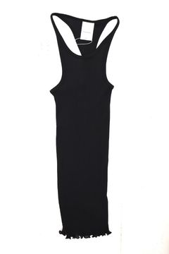 【Women's】プロダクトトゥエルブ  C/N Rib Asymmetry Tank Top(26SS-WCS14)BLACK☆新作発売！