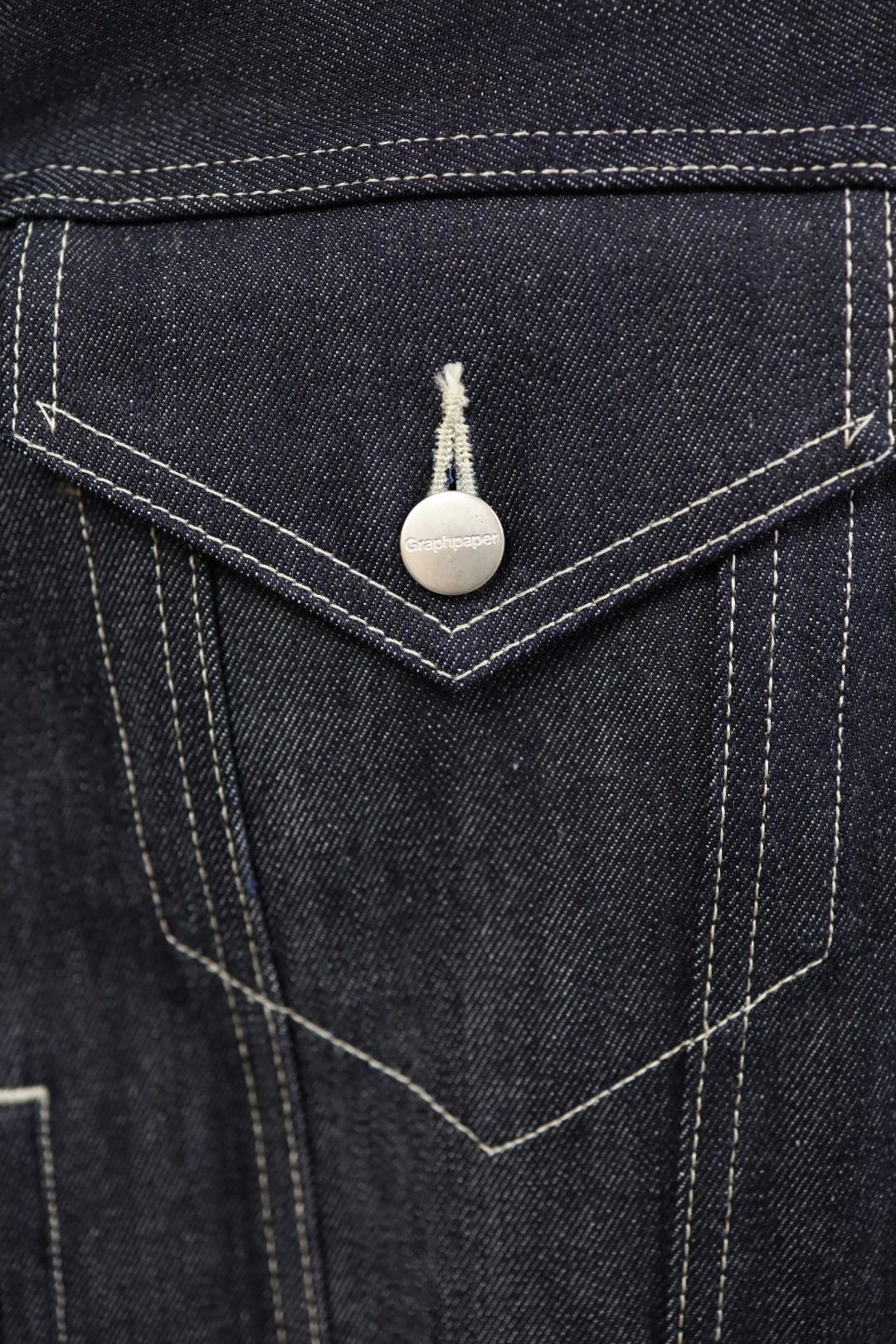 グラフペーパー Selvage Denim Trucker Jacket(GU261-20055RB)INDIGO_RIGID★1月24日(土)発売！