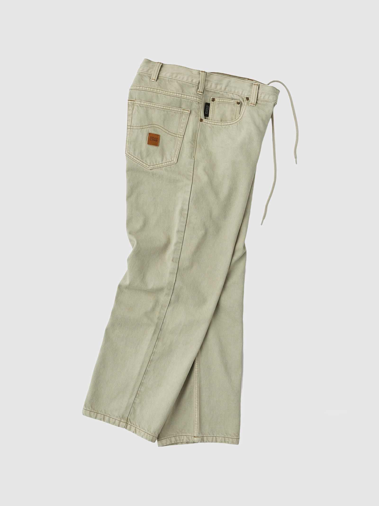 セダンオールパーパス SS24 Overdyed Work Jeans (SD24S-PT04)Pale Stone