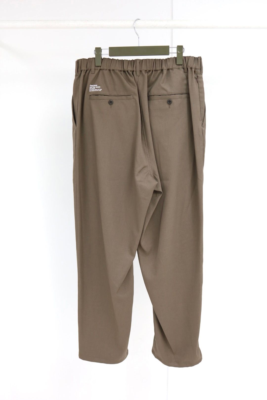 フレッシュサービス WOOLY TWILL TROUSERS(FSC263-40084)BROWN☆9月12日(土)発売！