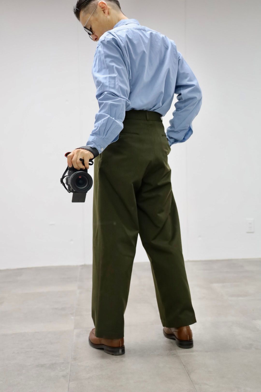 A.PRESSE アプレッセ 2026 STYLE1 Wool Cotton WW2 Work Pantsスタイル