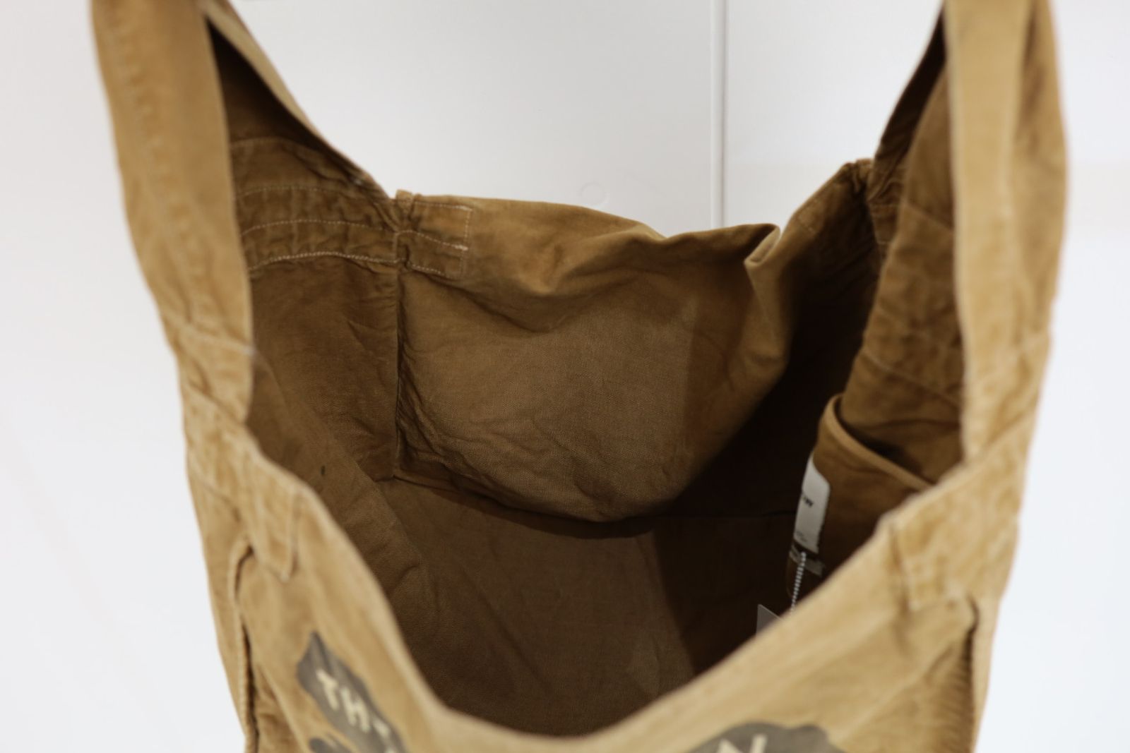 BOW WOW 26SS バウワウ THE BOW WOW JOURNAL NEWSPAPER BAG AGED(BW261-BJNB)BROWN