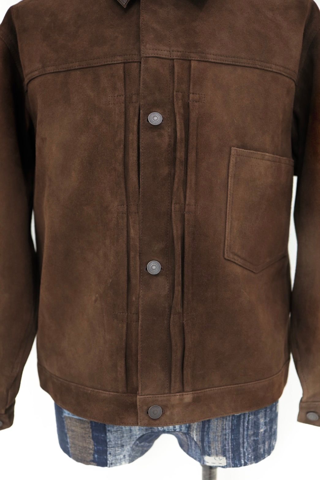 アプレッセ 2026 STYLE1 Vintage Suede Leather 1st Type Jacket(26SAP-01-07)BROWN☆12月13日(土)発売！