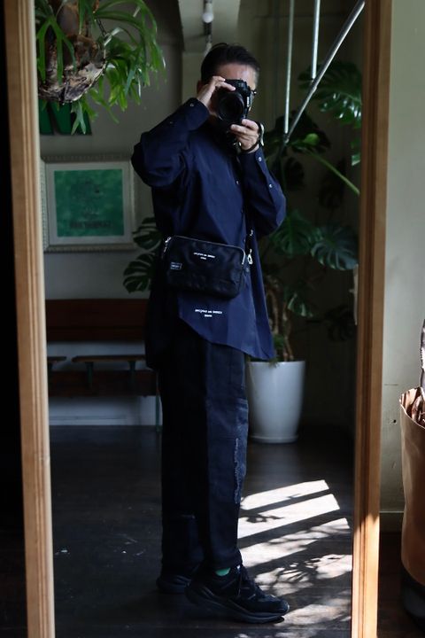 COMME des GARCONS HOMME 22AWミックススタイル