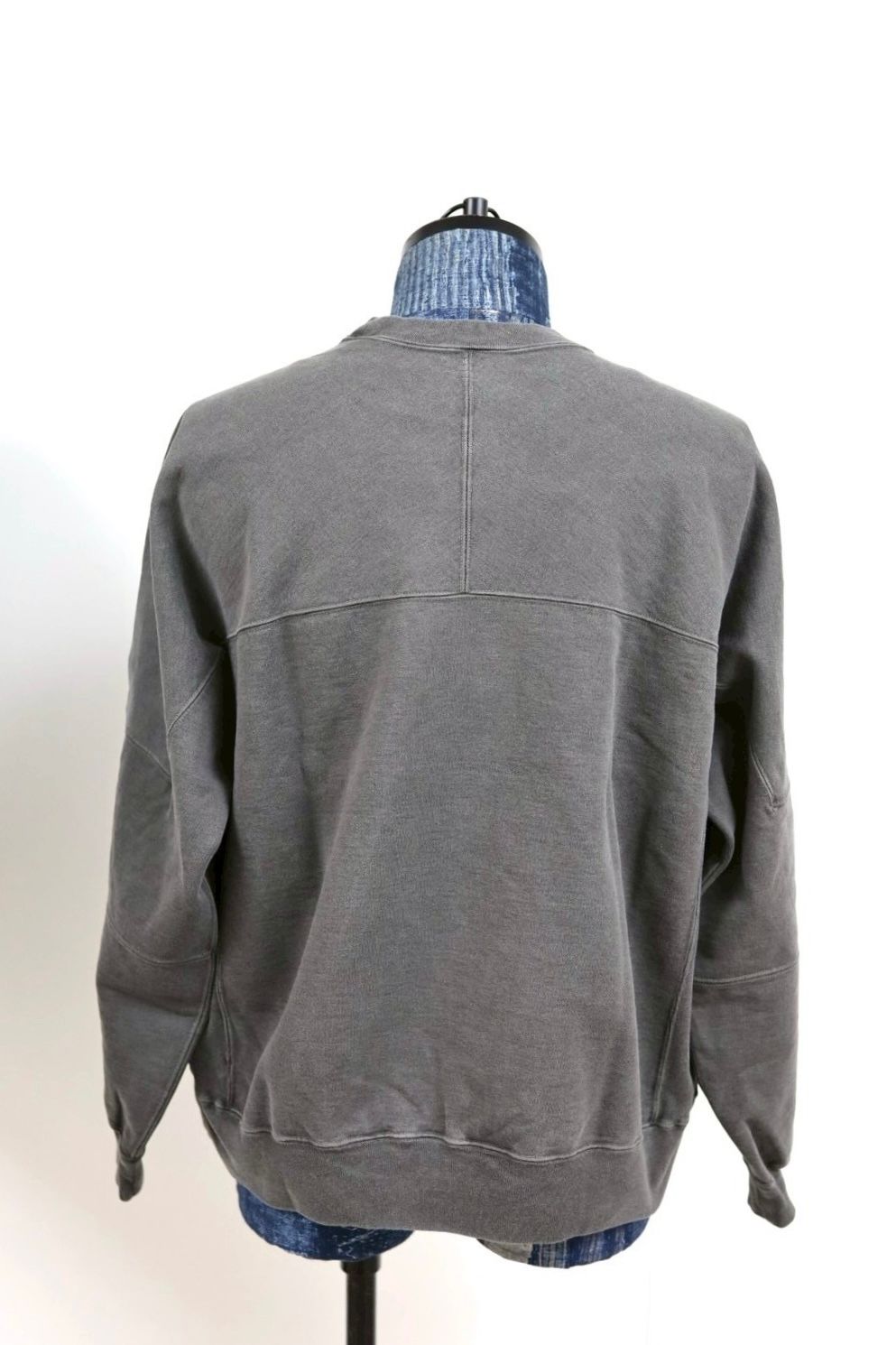 blurhms ブラームス 26SS Light Sweat Panel P/O(BHS26S032)Black pigment over dye☆1月23日(金)新作発売！