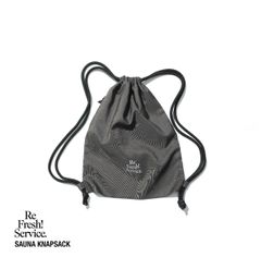 フレッシュサービスReFresh!Service. "SAUNA KNAPSACK"(GRAY)