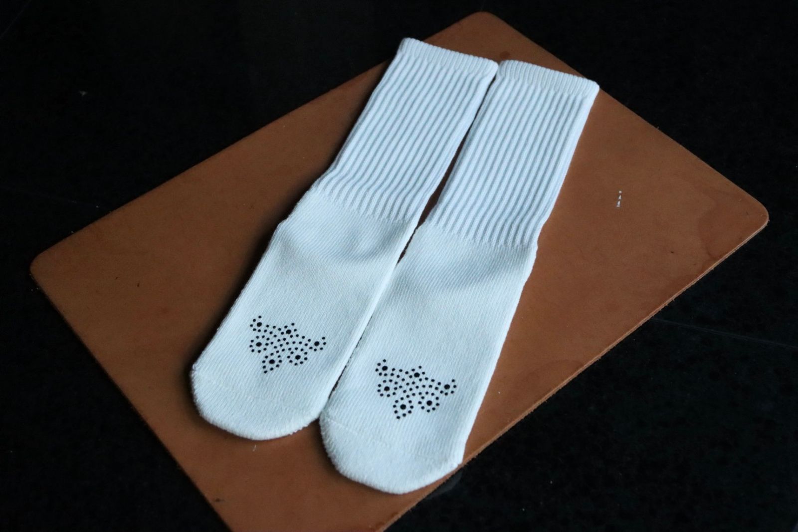 エンダースキーマ ソックス medallion socks(ur-rc-soc)white